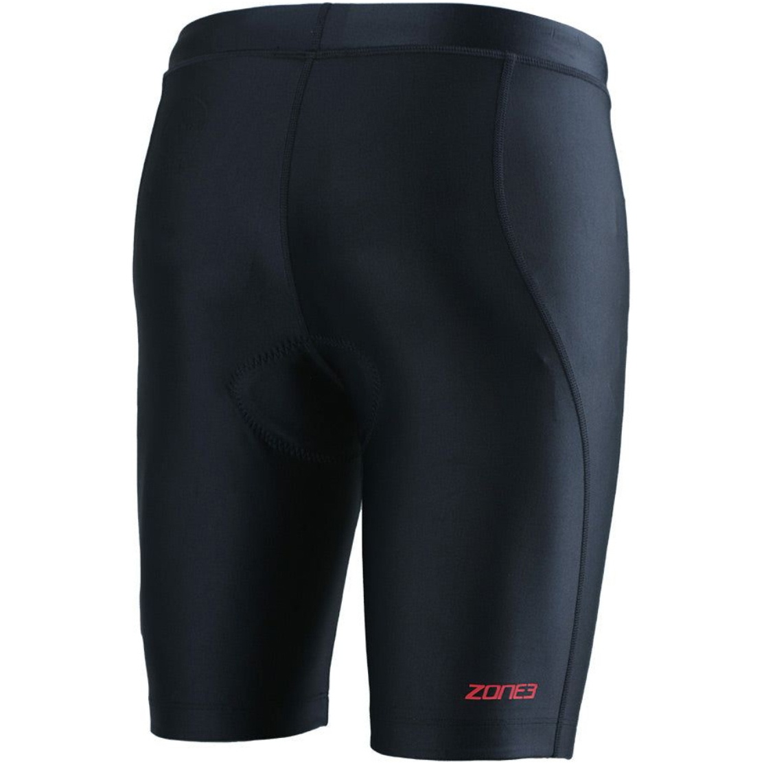 2026 ZONE3 Mens Activate Tri Shorts TW23MACS108 - Black / Red